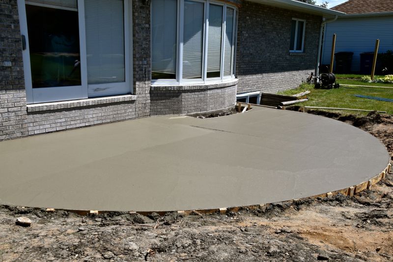Concrete Patio Installation